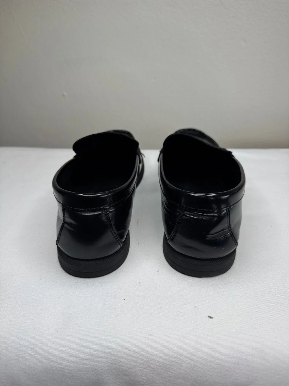 Florsheim Croquet Jr Boys Moc Toe Penny Loafers. Sz Big Kid 7.